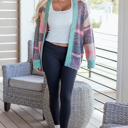  Elsa Slit Open Front Cardigan