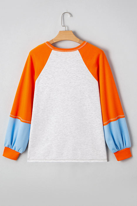 Elsie Raglan Sleeve Loose Fit Top