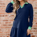  Elsie Ruffle Hem Mini Dress