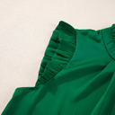  Emerald Pleated Sleeveless Top