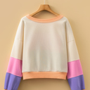 Emerie Drop Shoulder Cropped Sweatshirt