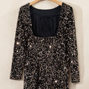  Emersyn Sequin Long Sleeve Bodycon Dress