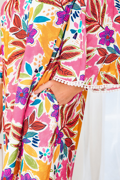 Emersyn Sleeve Swing Mini Dress