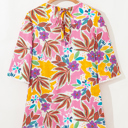  Emersyn Sleeve Swing Mini Dress