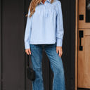  Emersyn Stripe Long Sleeve Top