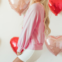  Emery Embroidered Raglan Sleeve Sweatshirt