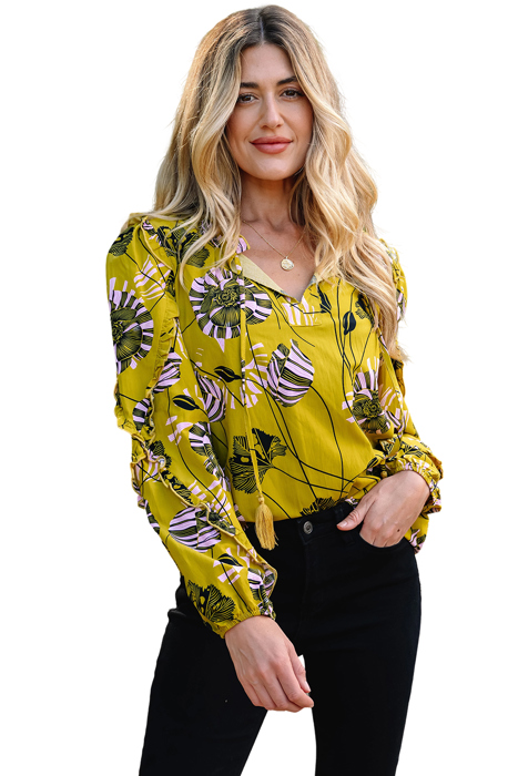 Emilena Long Sleeve Blouse Long Sleeve Top