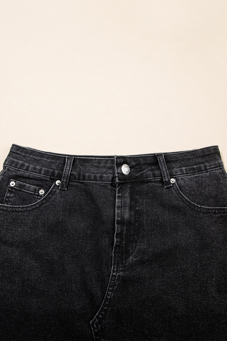 Emilia Raw Hem Mini Skirt