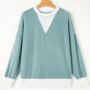 Peach Small Emiliana Drop Shoulder Loose Top