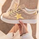  Emily Patchwork Lace Up Sneakers