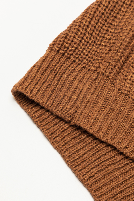 Emily Short Sleeve Notched Sweater