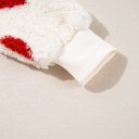  Emily Shoulder Crewneck Plush Sweatshirt