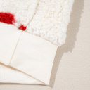  Emily Shoulder Crewneck Plush Sweatshirt