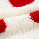  Emily Shoulder Crewneck Plush Sweatshirt