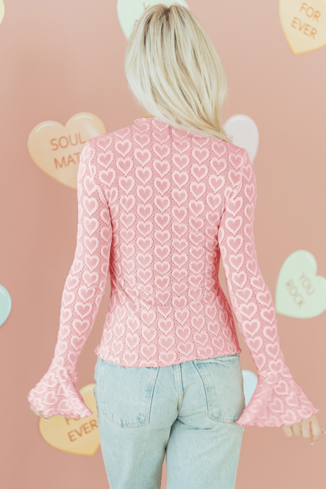 Emily Sleeve Mock Fitted Top