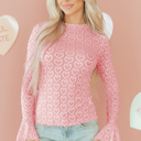  Emily Sleeve Mock Fitted Top