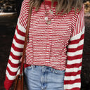  Emily Stripe Textured Sweater