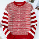  Emily Stripe Textured Sweater