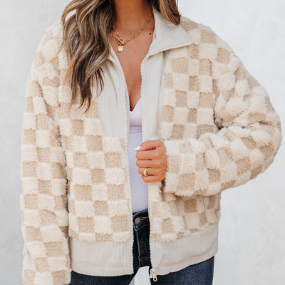 Emily Zip Up Collared Jacket