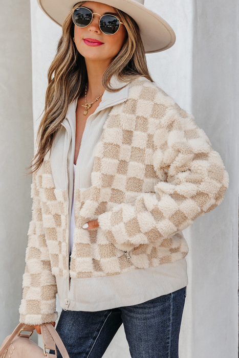 Emily Zip Up Collared Jacket