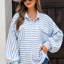  Emma Chest Loose Fit Blouse