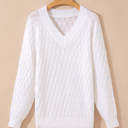  Emma Ribbed Edge Loose Sweater