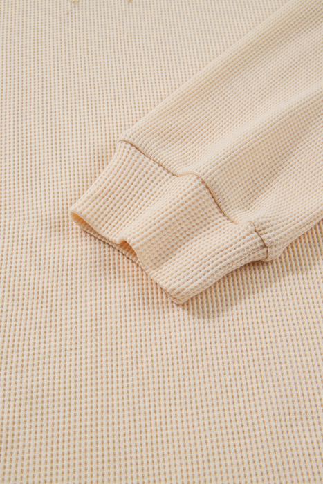 Emmeline Patchwork Color Block Long Sleeve Top