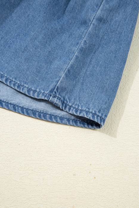 Emmy Sleeve Tied Peplum Top