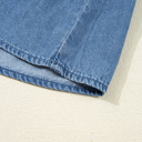  Emmy Sleeve Tied Peplum Top