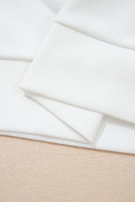 Esme Striped Puff Sleeve Sweatshirt