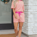  Estelle Casual Terry Short Lounge Set