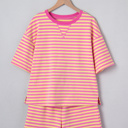  Estelle Casual Terry Short Lounge Set