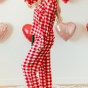  Estrella Christmas Plaid Print Shirt