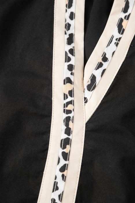 Estrella Flounce Sleeve Trim Blouse