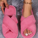  Etta Open toe Fuzzy Slippers