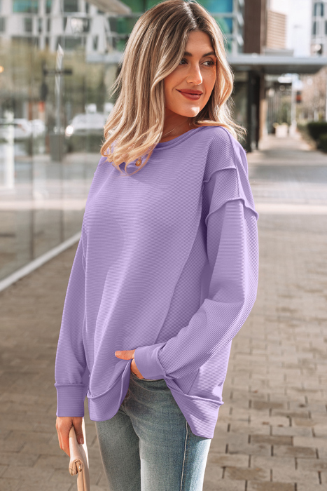 Eva Drop Shoulder Baggy Pullover