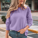  Eva Drop Shoulder Baggy Pullover