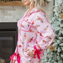  Eva Silky 2pcs Pajama Set