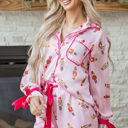 Eva Silky 2pcs Pajama Set