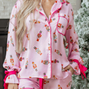  Eva Silky 2pcs Pajama Set