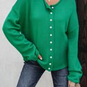  Evatyn Knit Drop Shoulder Sweater