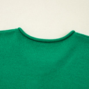  Evatyn Knit Drop Shoulder Sweater