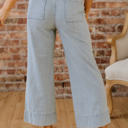  Eve Hem Wide Leg Jeans
