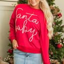  Evelyn Baby Tinsel Graphic Sweatshirt