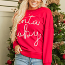  Evelyn Baby Tinsel Graphic Sweatshirt