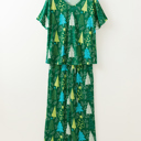  Evelyn Christmas Tree Print Tee