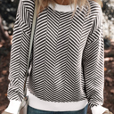  Evelyn Edge Drop Shoulder Sweater