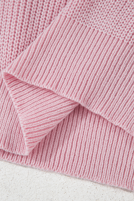 Evelyn Eyelets Raglan Sleeve Sweater