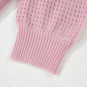  Evelyn Eyelets Raglan Sleeve Sweater