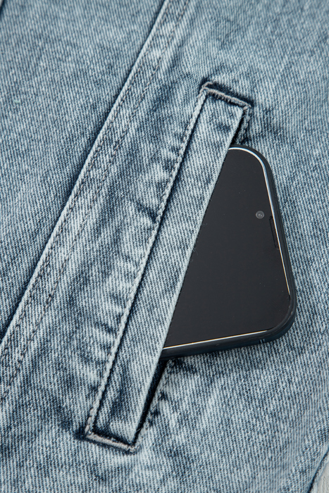 Evelyn Flap Frayed Detail Vest